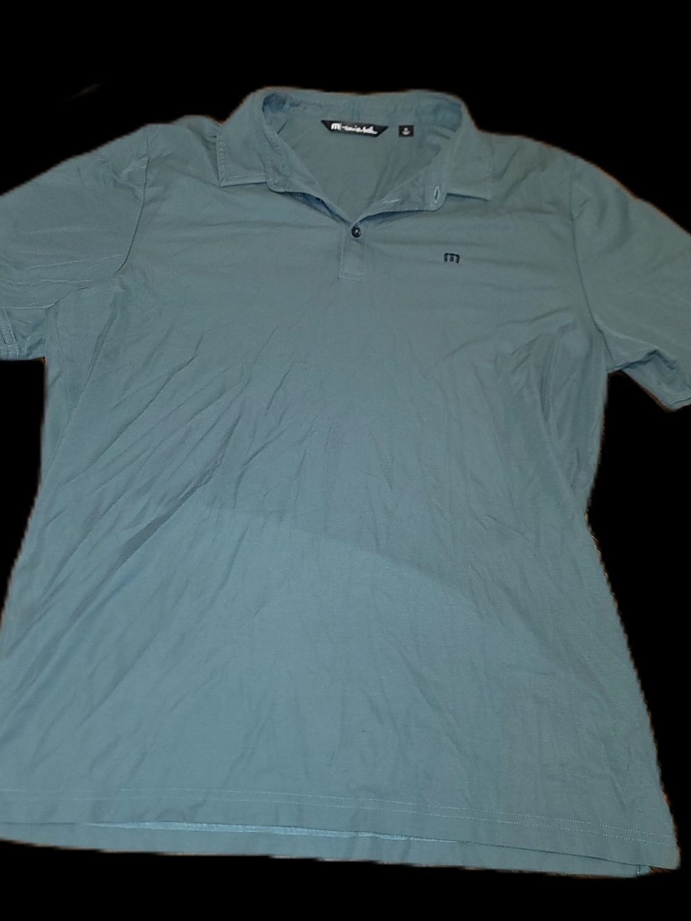 Travis Mathew Men's Green Polo Shirt
